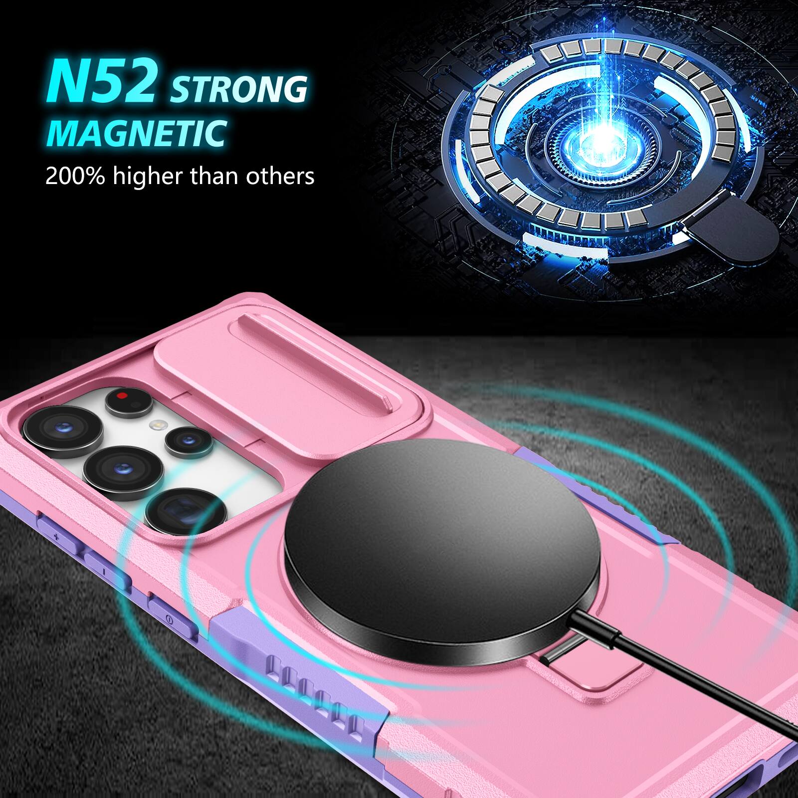 N52 STRONG MAGNETIC  
200% higher than others
