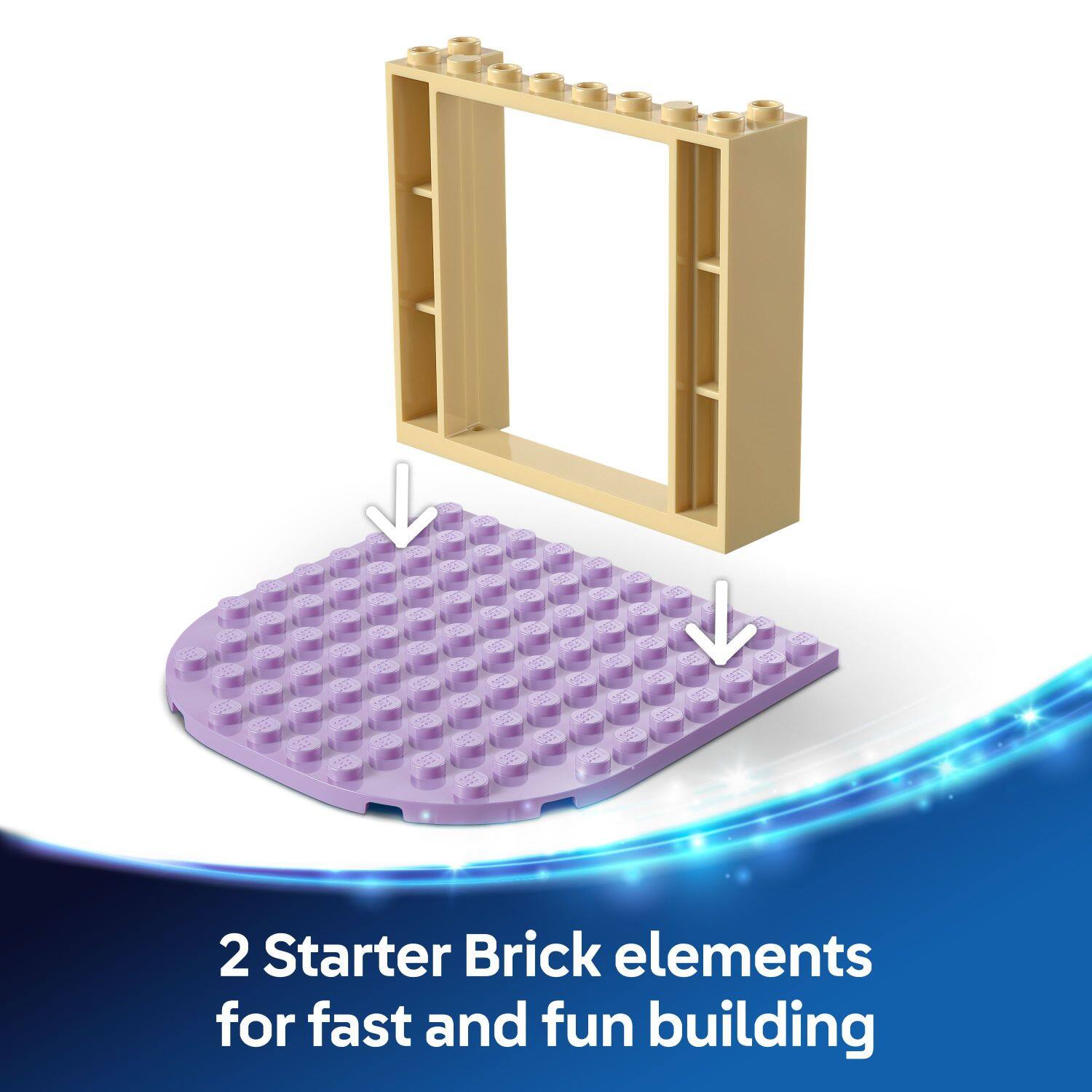 2 Starter Brick elements for fast and fun building