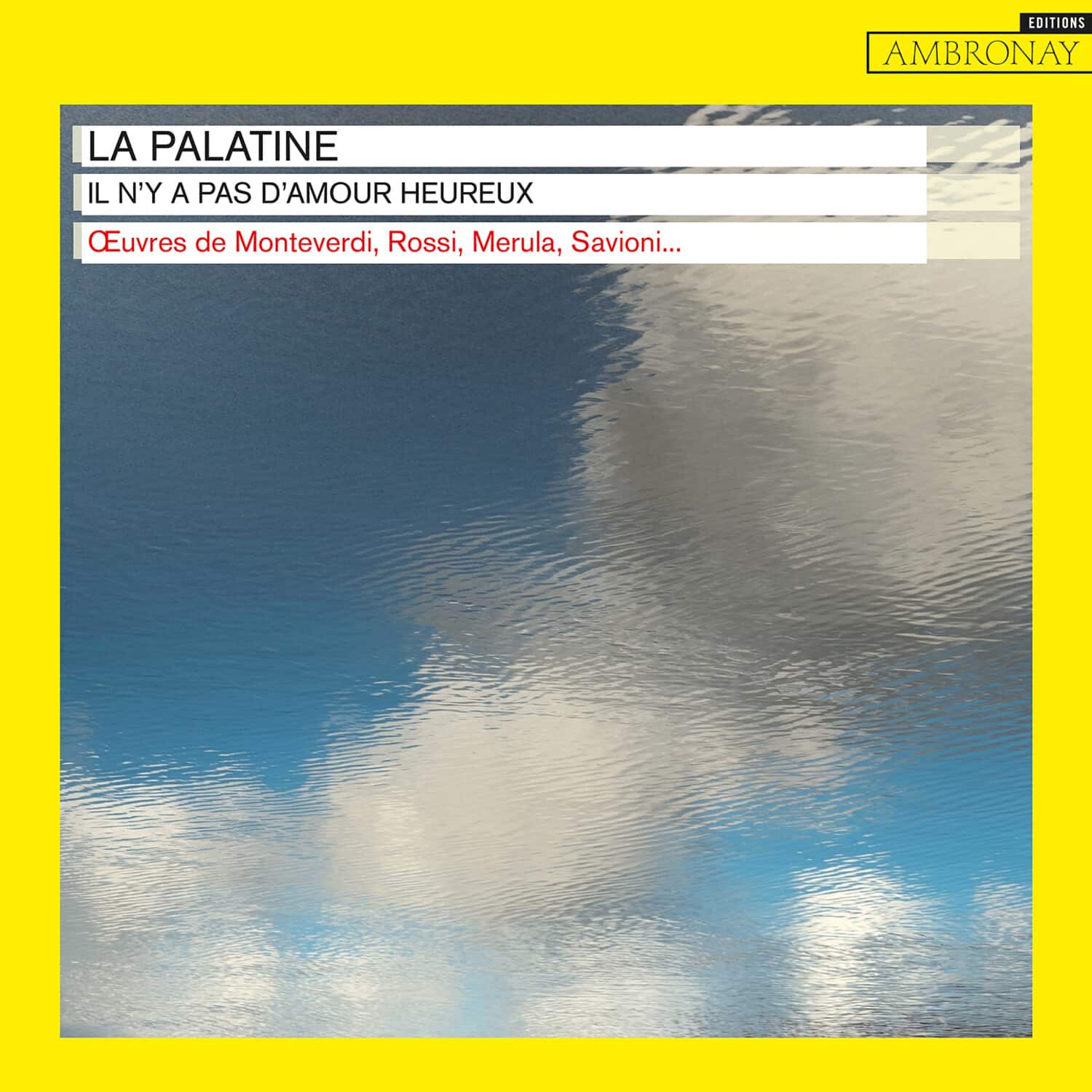 La Palatine - Il n y a pas d amour heureux  - COMPACT DISCS