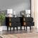 Alt View 16. Walker Edison - Retro 2-Piece 2-Drawer Nightstand Set - Black.