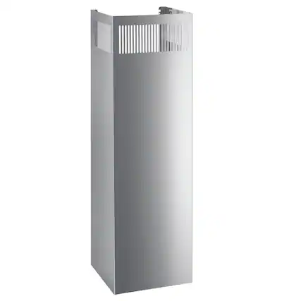 Front. Miele - DATK-2-1000 Hood Chimney Extension - Stainless Steel.