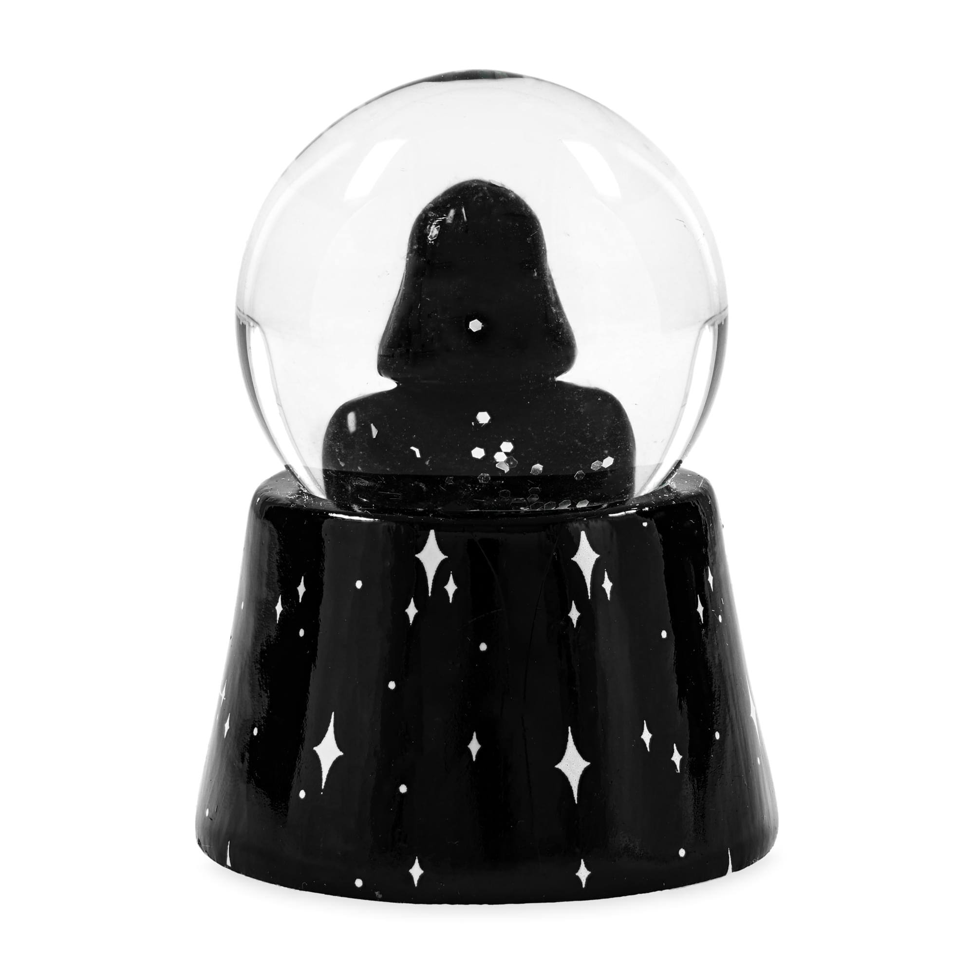 Alt View 2. Silver Buffalo - Star Wars Darth Vader 3-Inch Mini Light-Up Snow Globe - Black.
