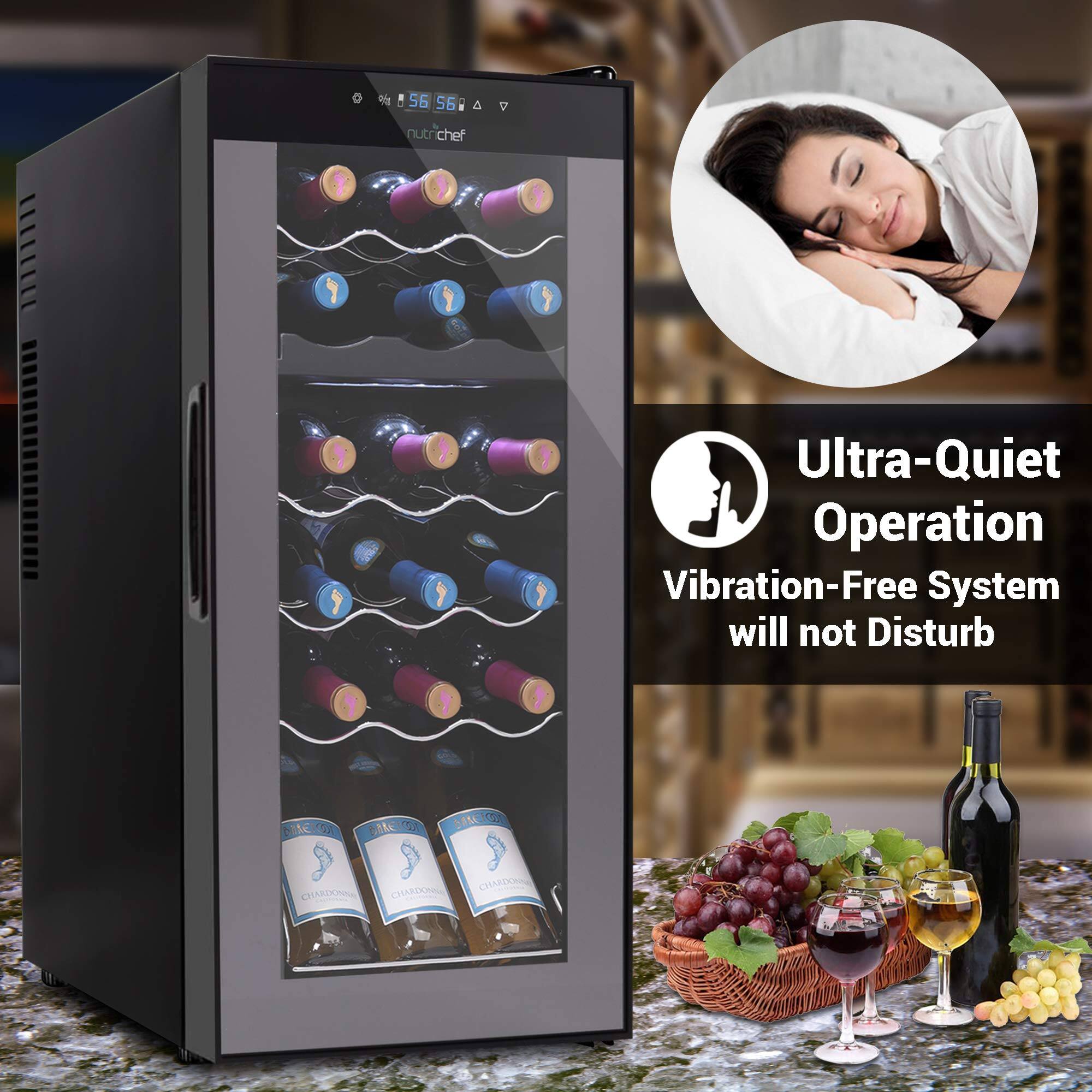 A nutrichef Ultra-Quiet Operation Vibration-Free System will not Disturb