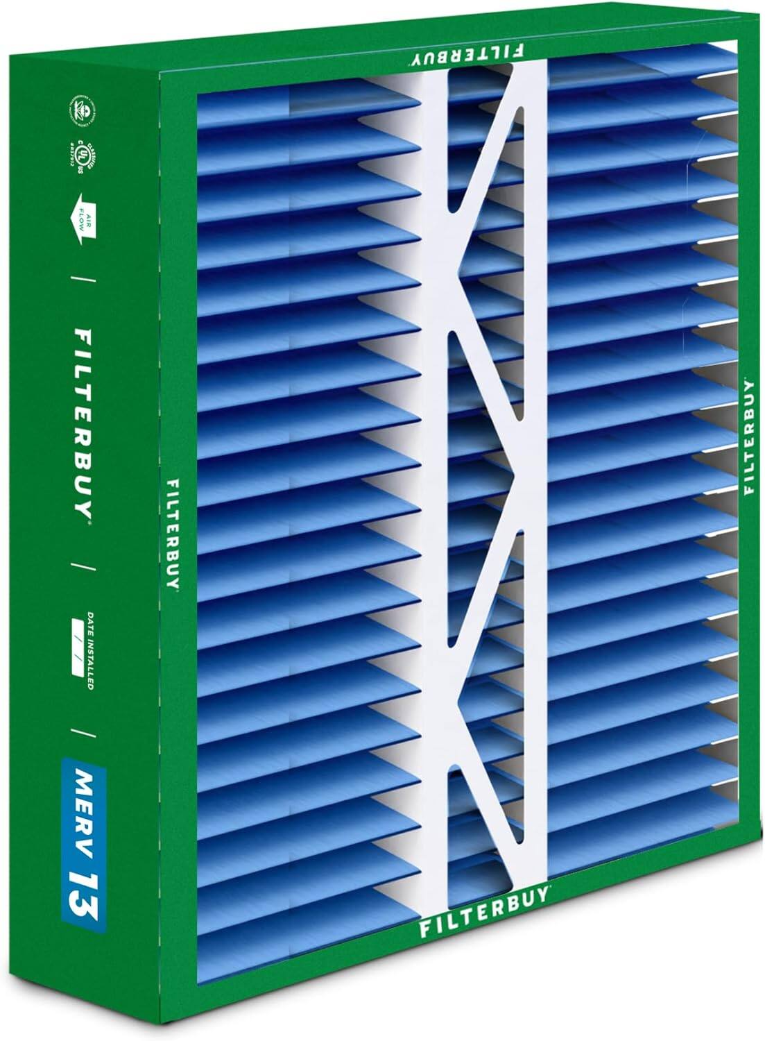 FILTERBUY AIR FLOW FILTERBUY FILTERBUY DATE INSTALLED FILTERBUY MERV 13 FILTERBUY