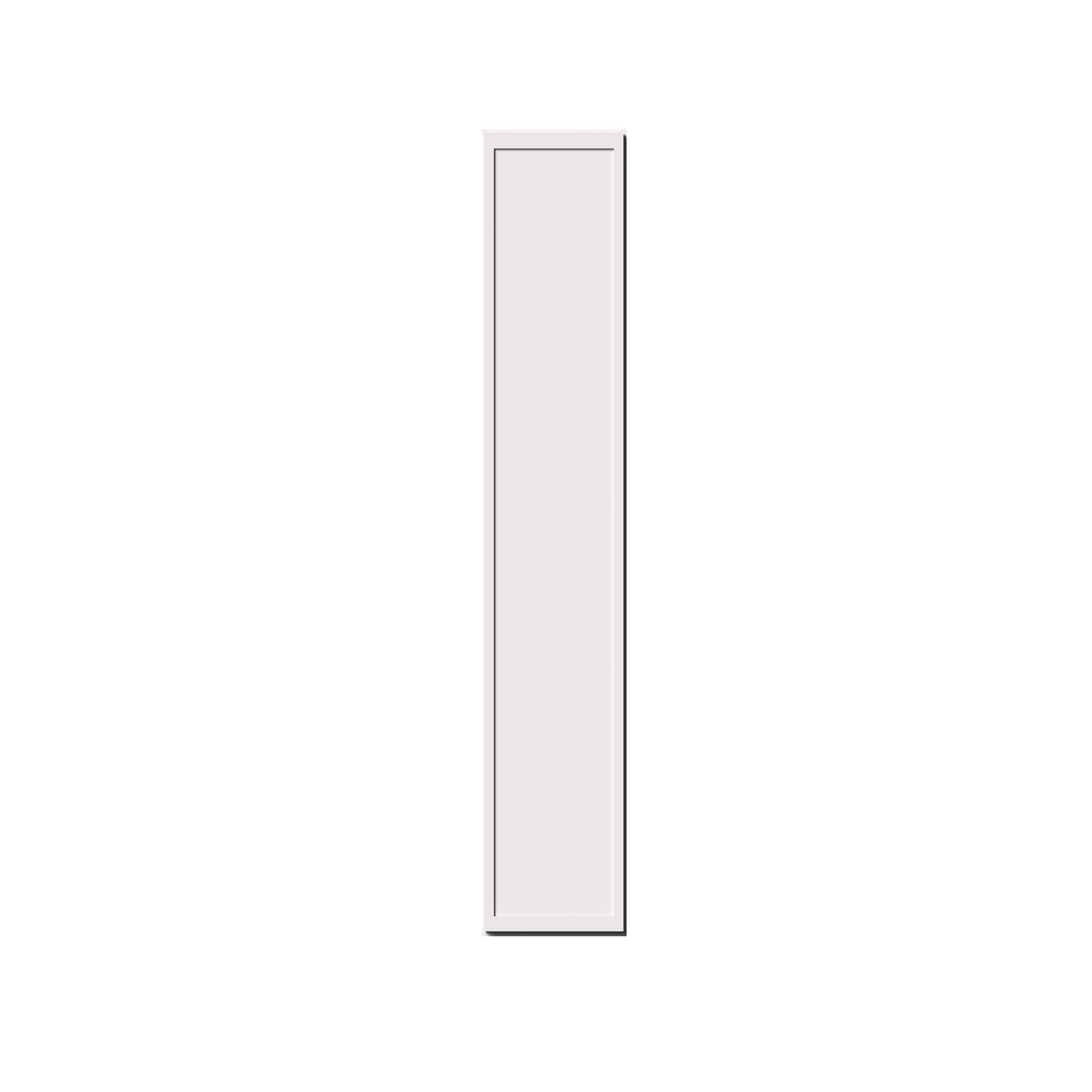Alt View 1. Boyel Living - 12-in W x 42-in H x 12-in D Slim Shaker RTA Kitchen Wall Cabinet with Soft-Close - Snow White.