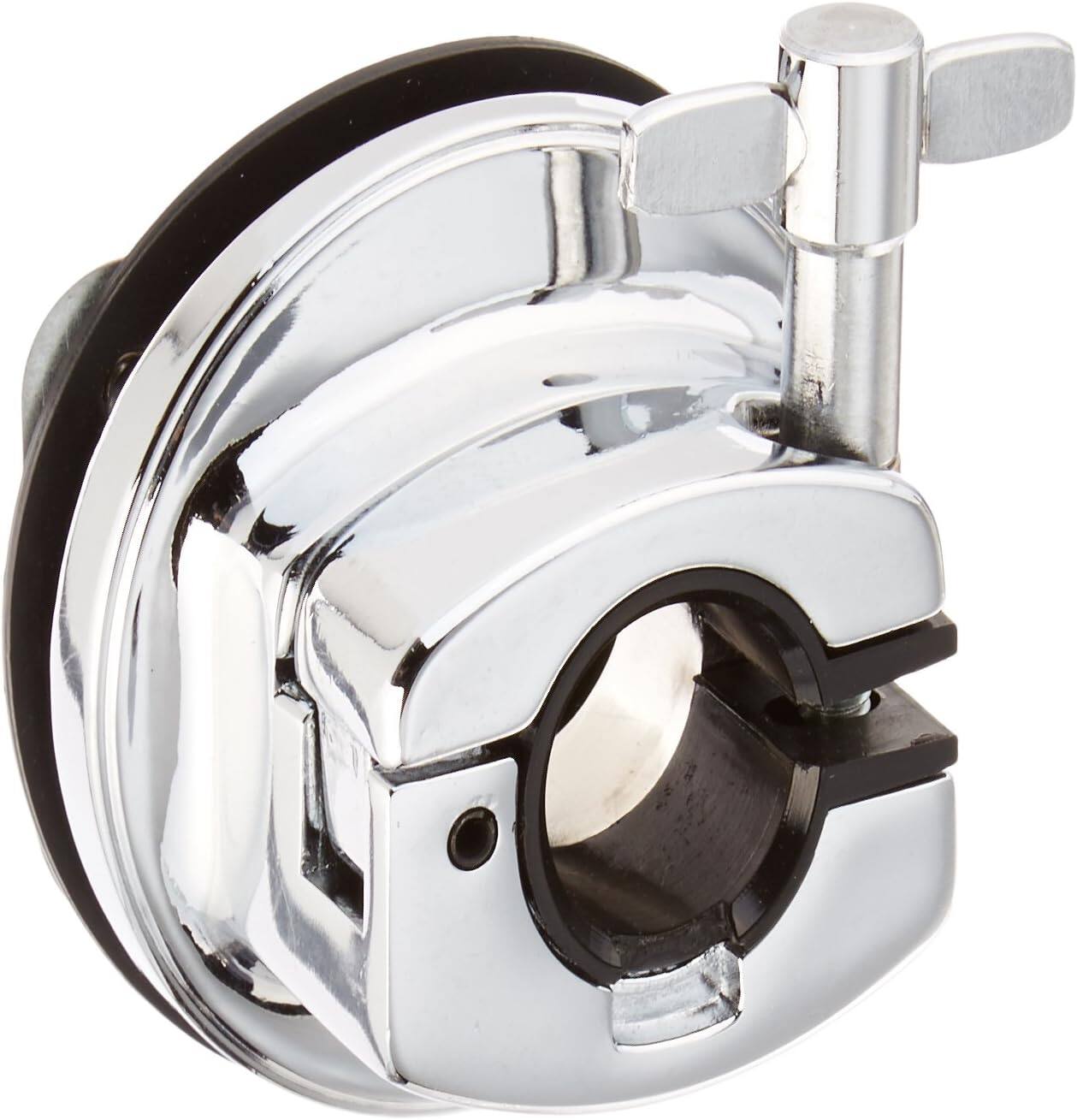 Angle. Gibraltar Hardware - Pearl Style Tom Mounting Bracket, 7/8" Shell Mount Bracket for Tom Arms, Low Profile Design for Drum Suspension Systems.