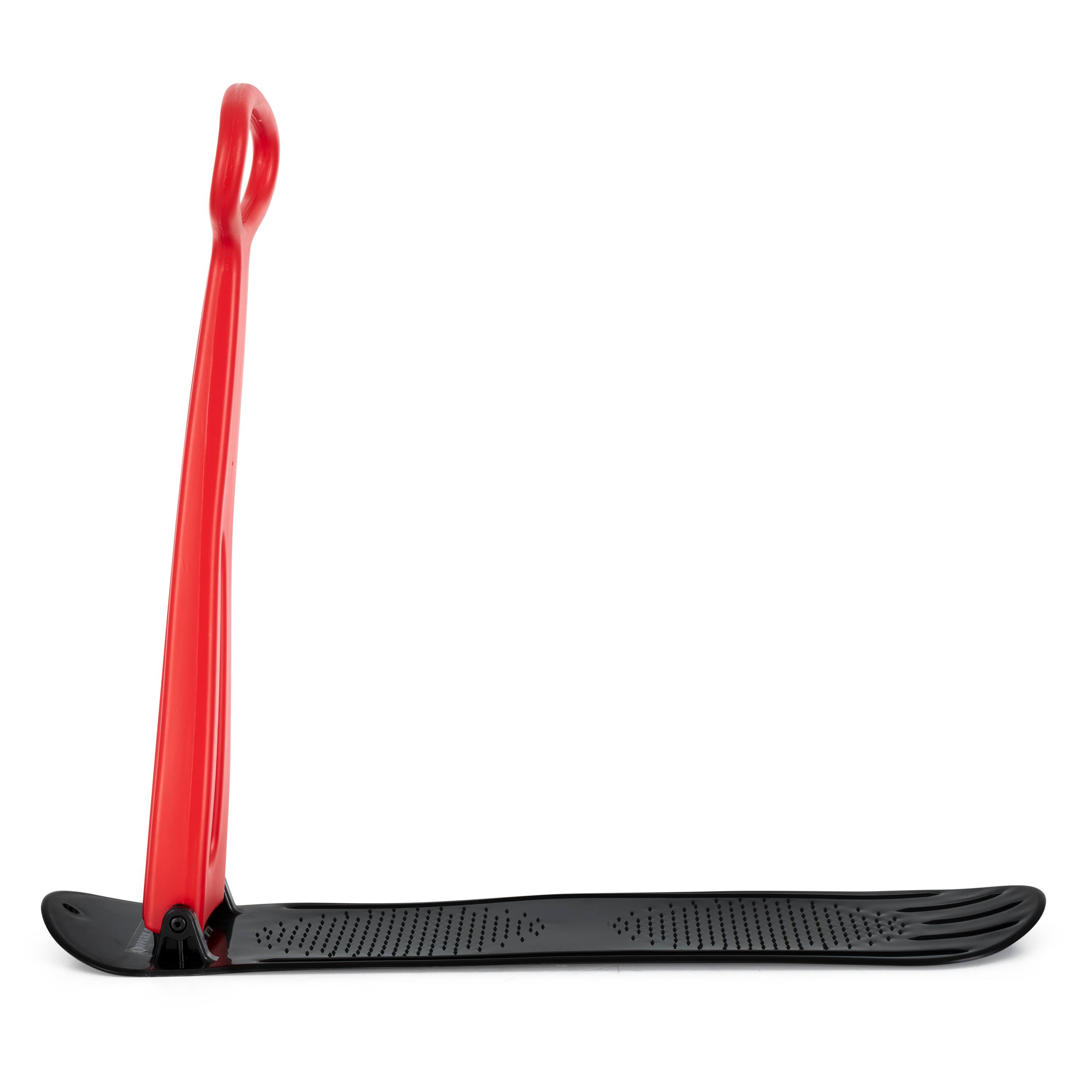 Alt View 4. Slippery Racer - Slippery Racer Kids Foldable Downhill Outdoor Winter Ski Scooter Snow Sled, Red - Red.