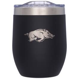 The Memory Company - Arkansas Razorbacks 16oz. Stainless Steel Stemless Tumbler - Multicolor