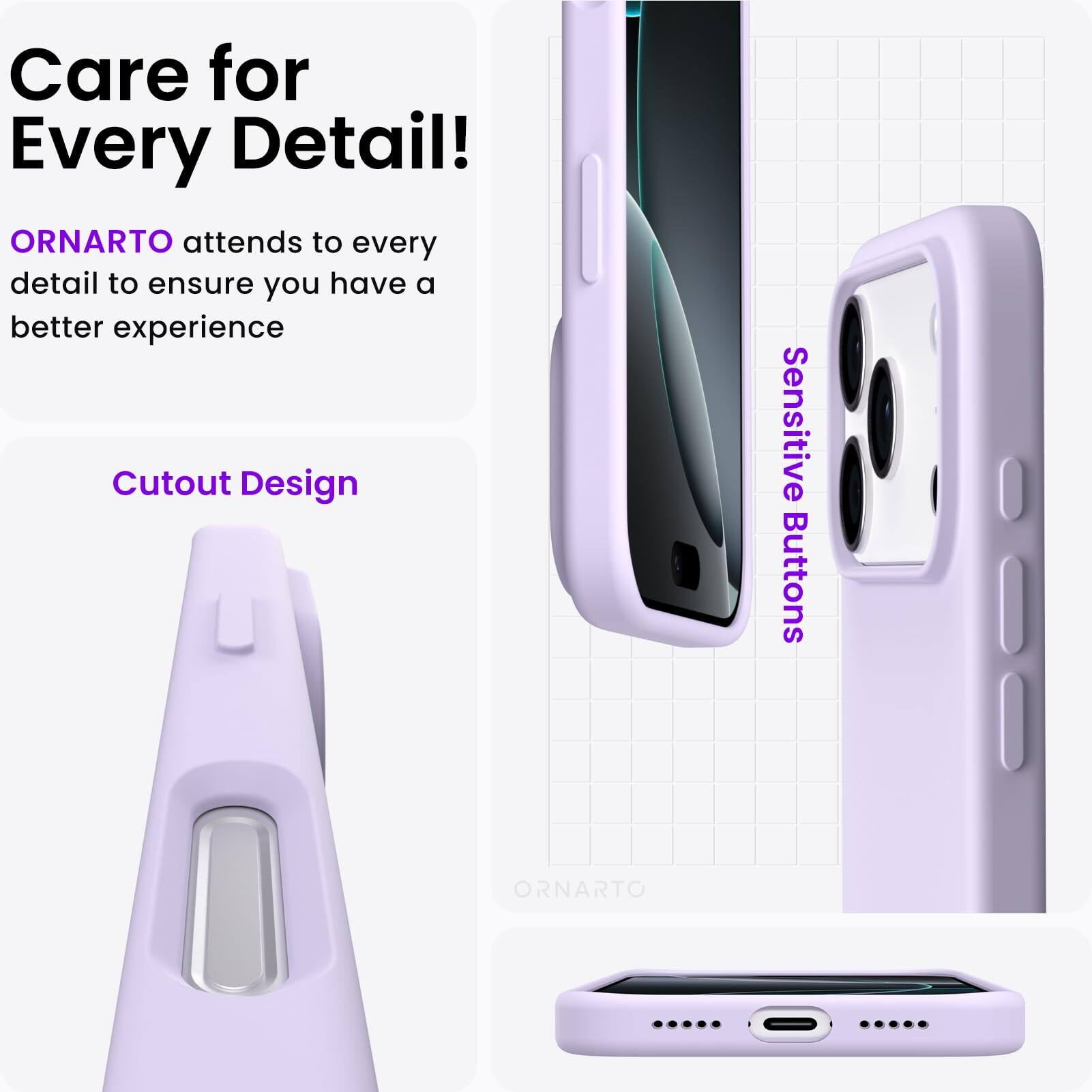 Care for Every Detail!

ORNARTO attends to every detail to ensure you have a better experience

Cutout Design

Sensitive Buttons