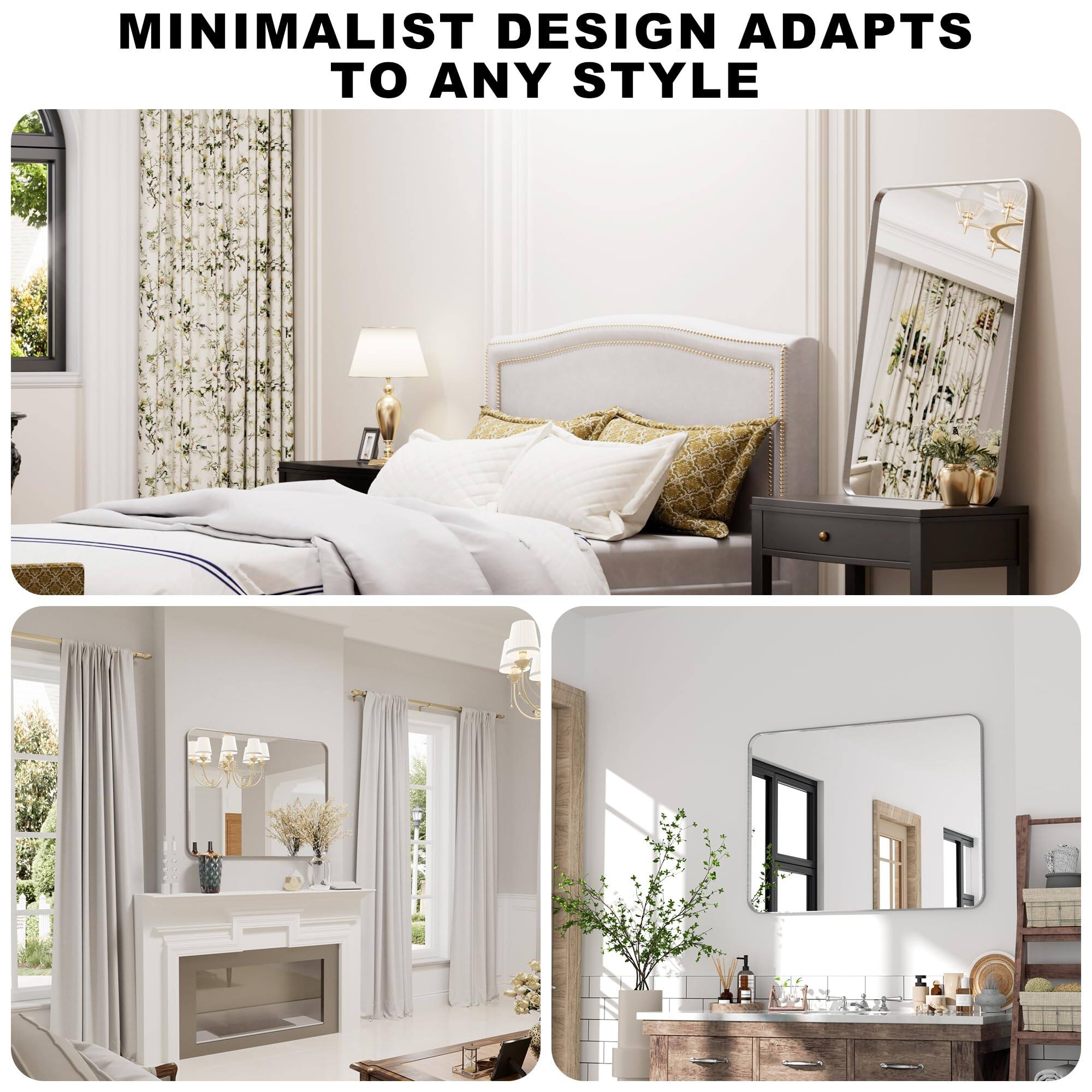 MINIMALIST DESIGN ADAPTS TO ANY STYLE