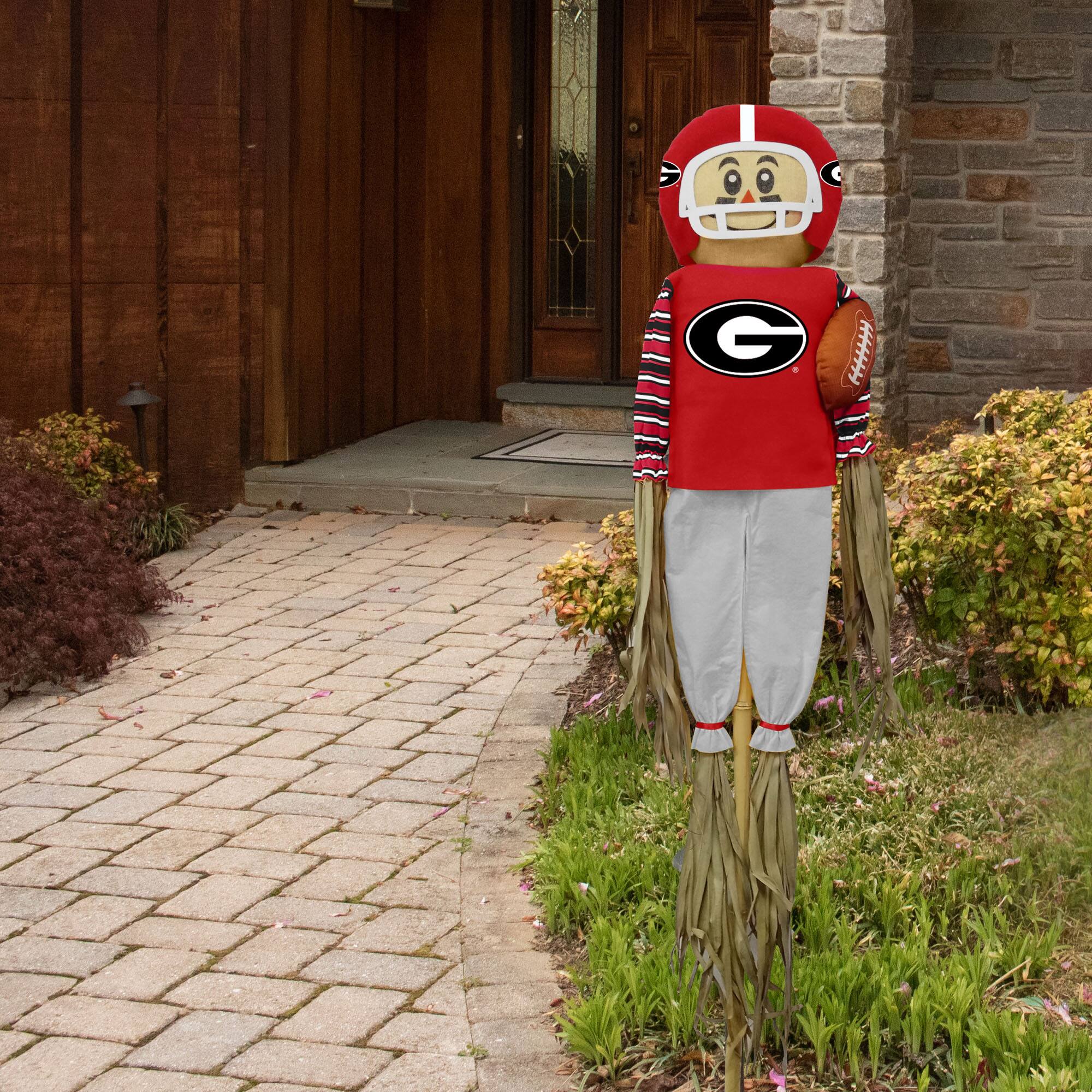 Alt View 2. Sporticulture - Georgia Bulldogs 5' Team Pride Scarecrow - Multicolor.