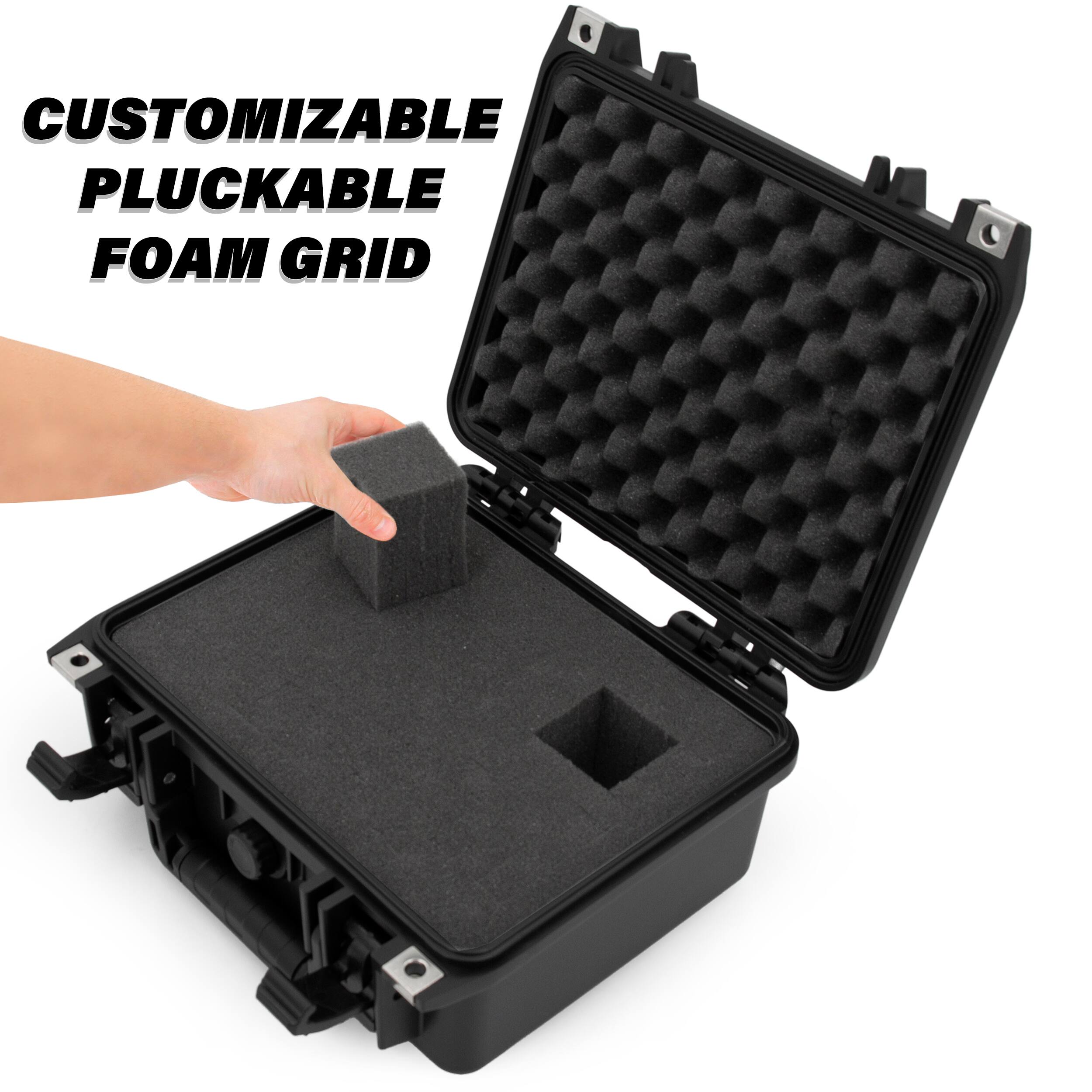 CUSTOMIZABLE PLUCKABLE FOAM GRID