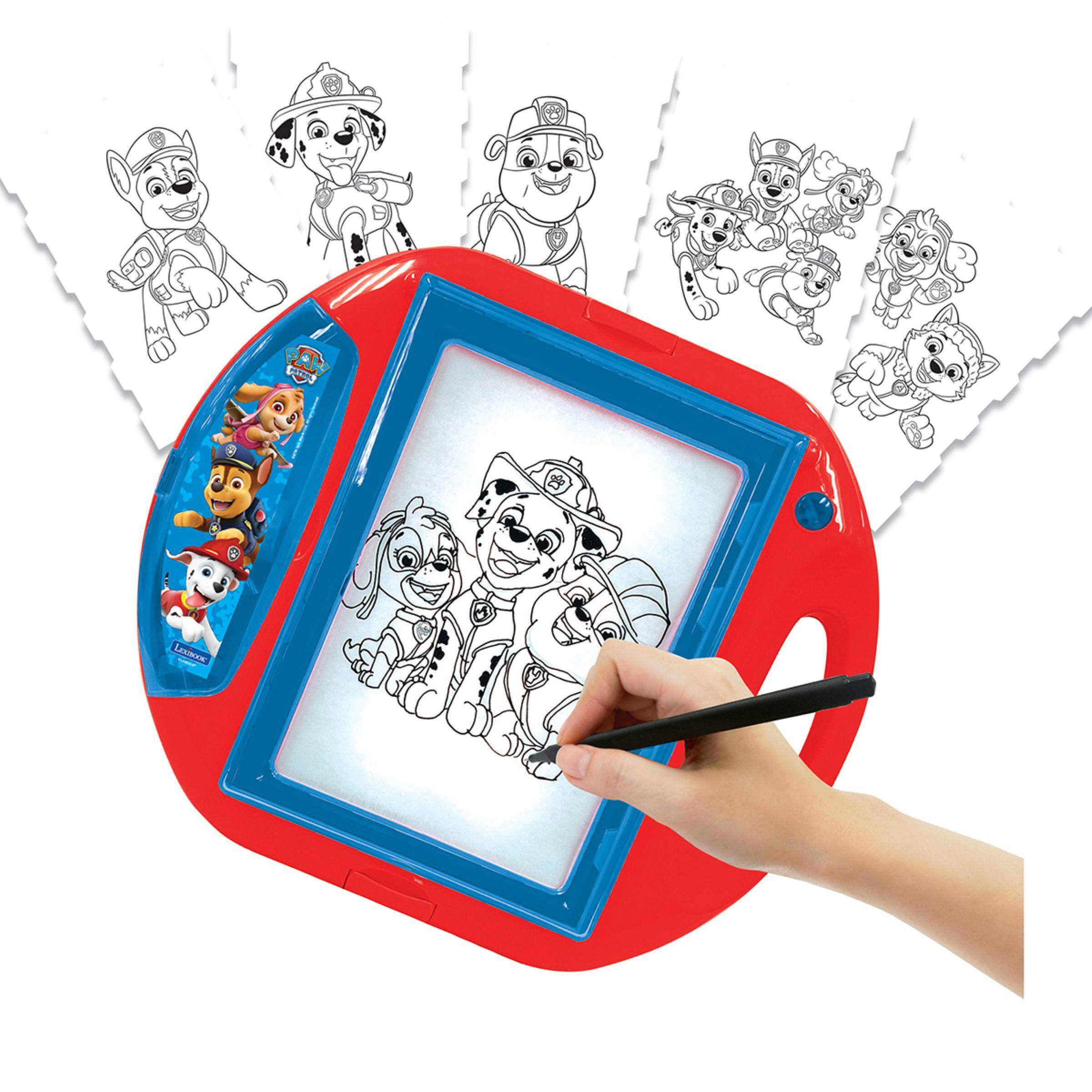 Alt View 3. Lexibook - Paw Patrol Drawing Projector with Templates and Stamps.