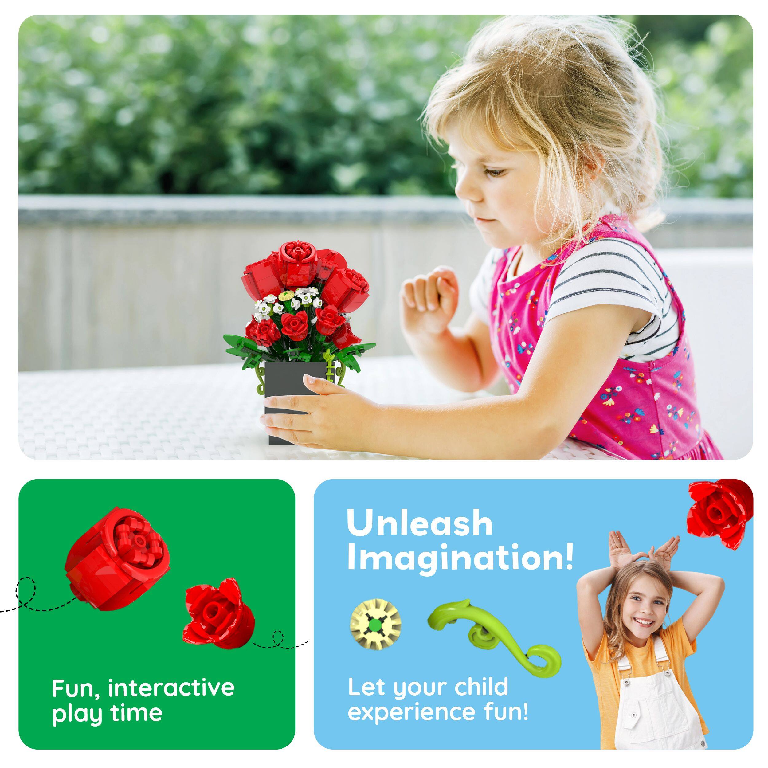 Unleash Imagination!  
Fun, interactive play time  
Let your child experience fun!