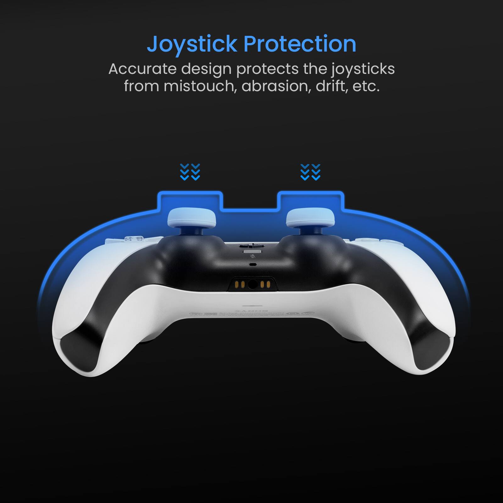 Joystick Protection: Accurate design protects the joysticks from mistouch, abrasion, drift, etc.