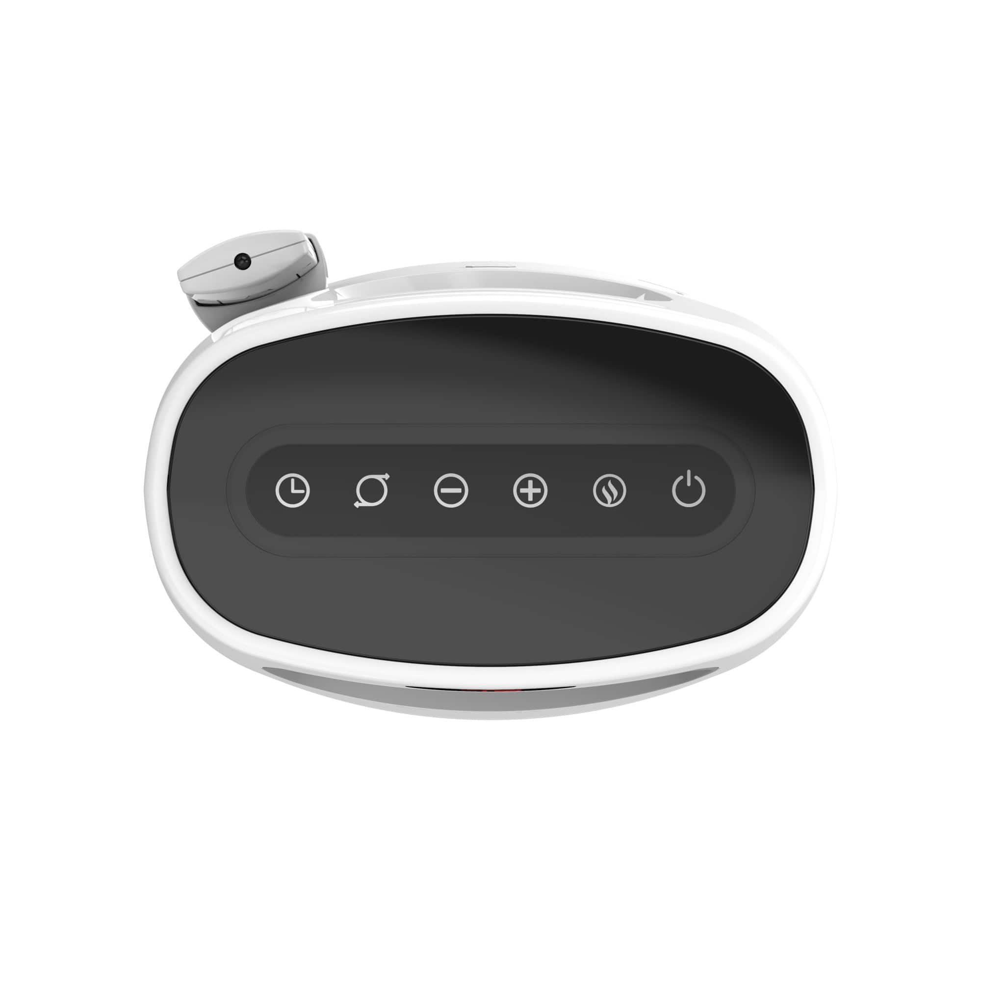 Alt View 17. Lasko - 1500-Watt Bladeless Ceramic Tower Space Heater with Timer and Remote Control, CW105 - White.