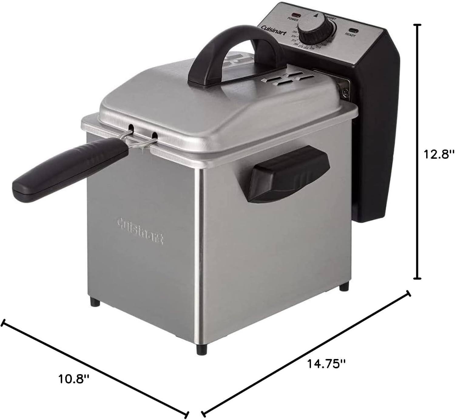 Cuisinart  
POMER  
READY  
12.8"  
10.8"  
14.75"