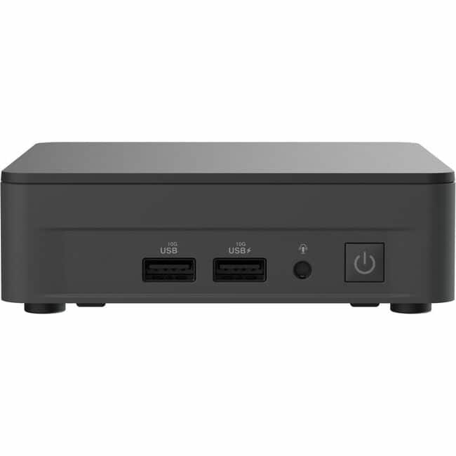 ASUS - NUC 13 Pro NUC13ANKH7 Barebone System - Mini PC - 1 x Processor Support - Intel Core i7 13th Gen i7-13620H - Intel - Black