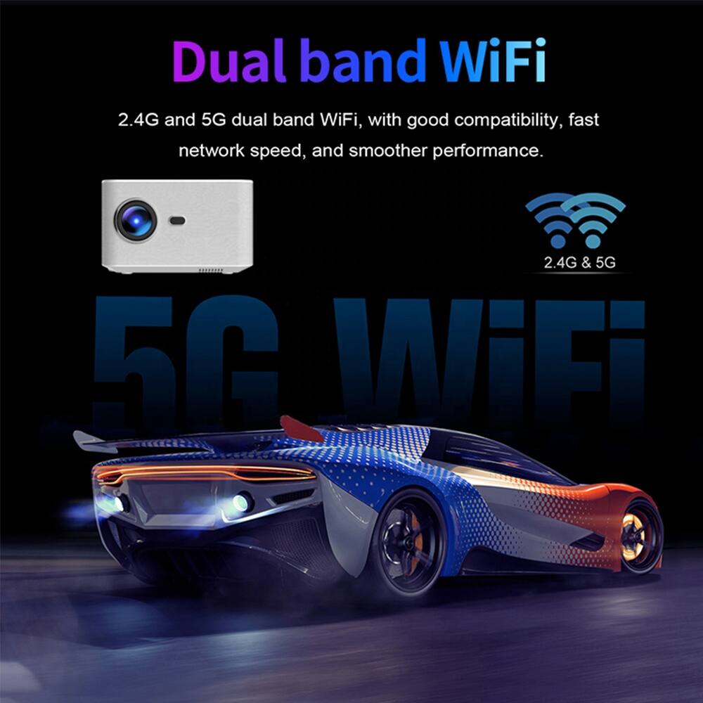 Dual band WiFi

2.4G and 5G dual band WiFi, with good compatibility, fast network speed, and smoother performance.

2.4G & 5G

5G WiFi