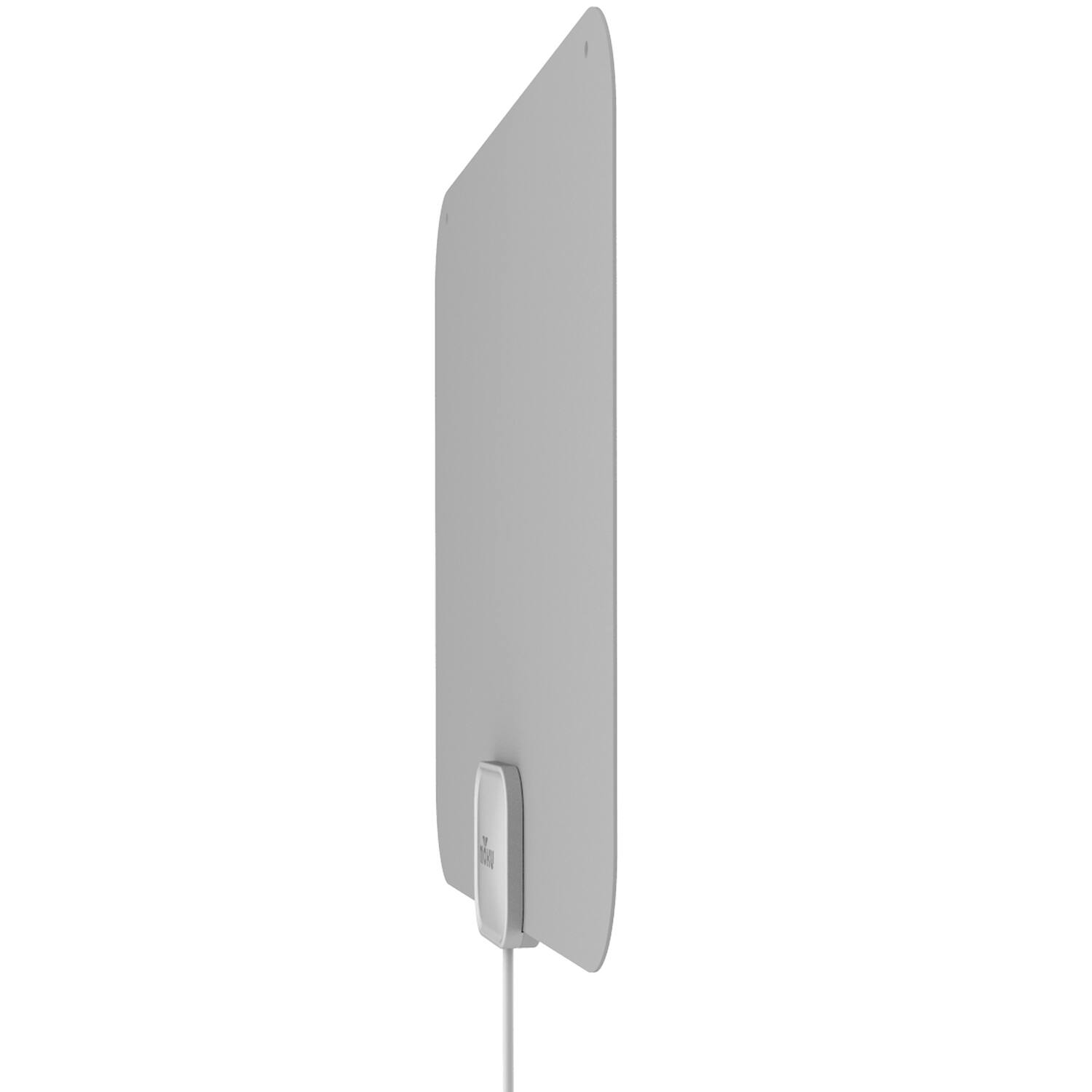 Alt View 2. Mohu - Leaf Ultra-Thin Indoor TV Antenna 40-Mile Range, UHF VHF Multi-Directional, 4K 8K UHD NEXTGEN TV - Warm Gray.