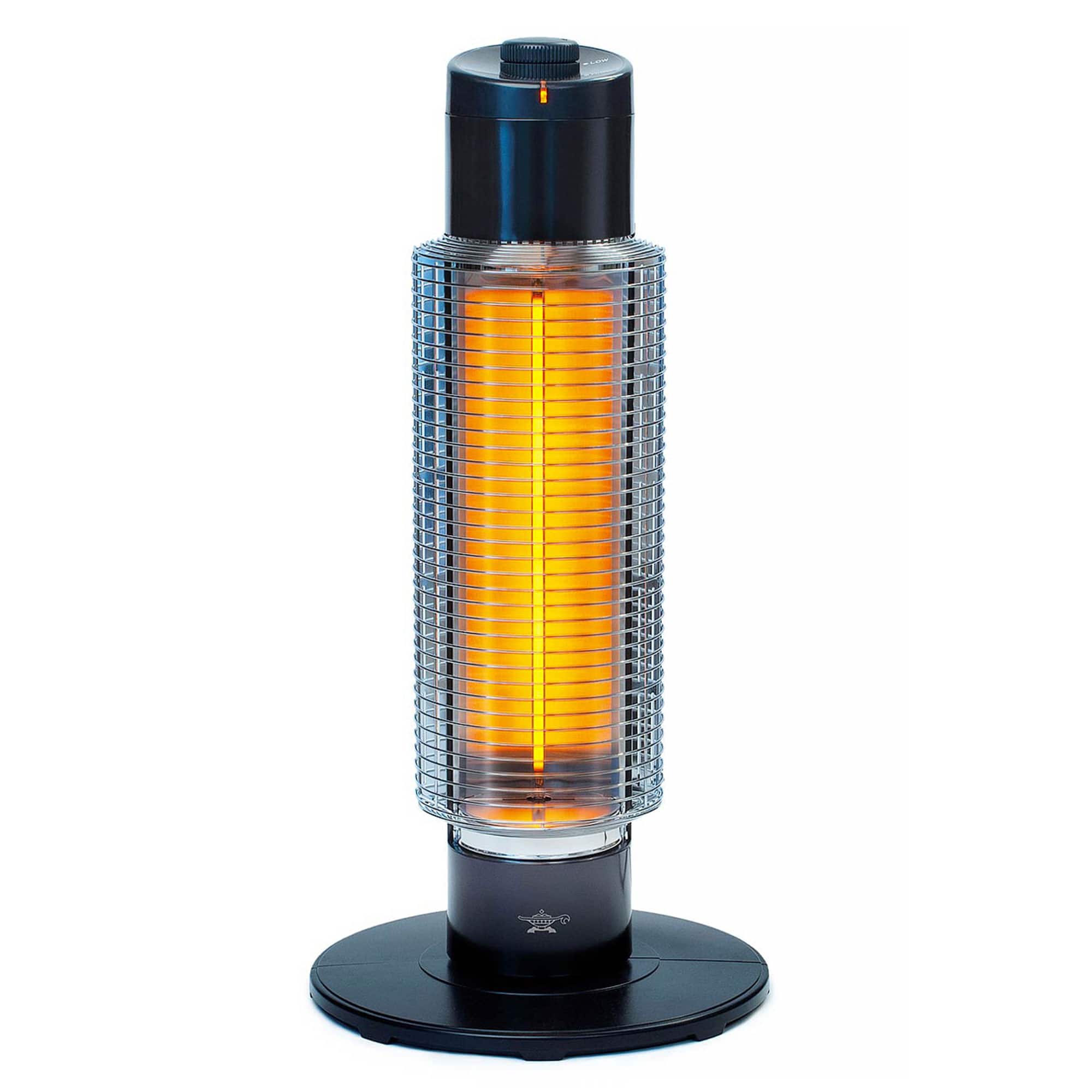Sengoku - HeatMate Portable Instant Graphite Medium Tower Electric Heater - Black
