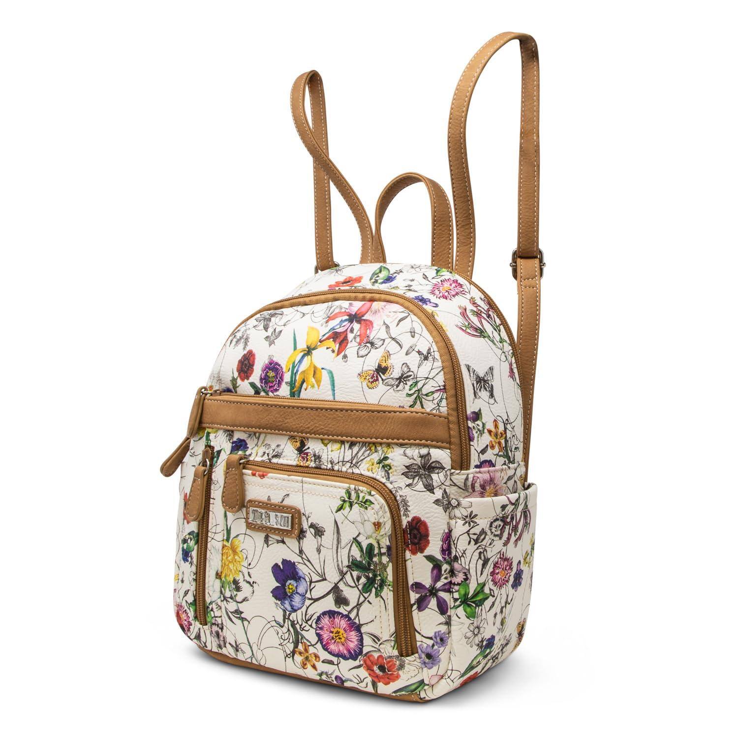 Front. Cozy Serene - Women's Adele Backpack  Vienna Floral One Size - Vienna Floral.
