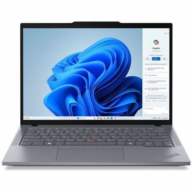 Lenovo - ThinkPad T14 Gen 5 21ML006MUS 14" Touchscreen Notebook - Intel Core Ultra 7 155U - 32 GB - 512 GB SSD - Windows 1 - Gray