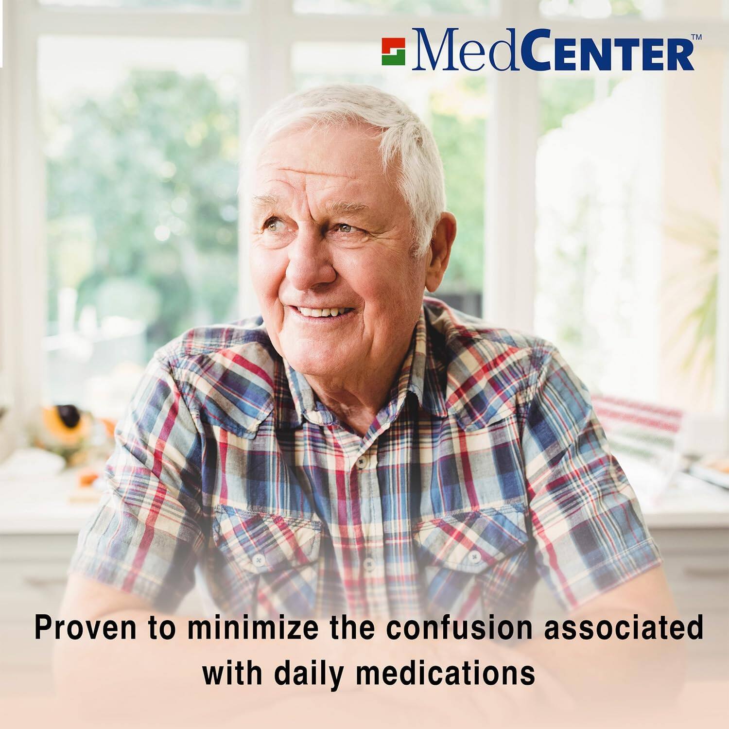 MedCENTER™  
Proven to minimize the confusion associated with daily medications