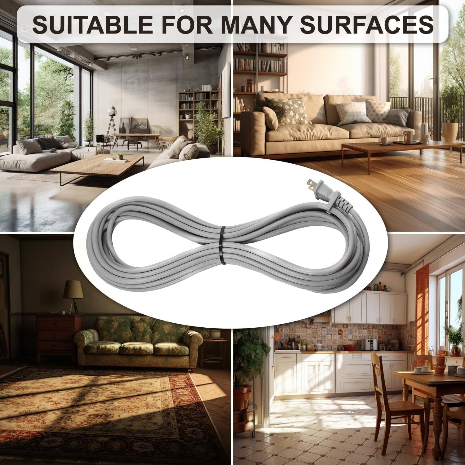 SUITABLE FOR MANY SURFACES