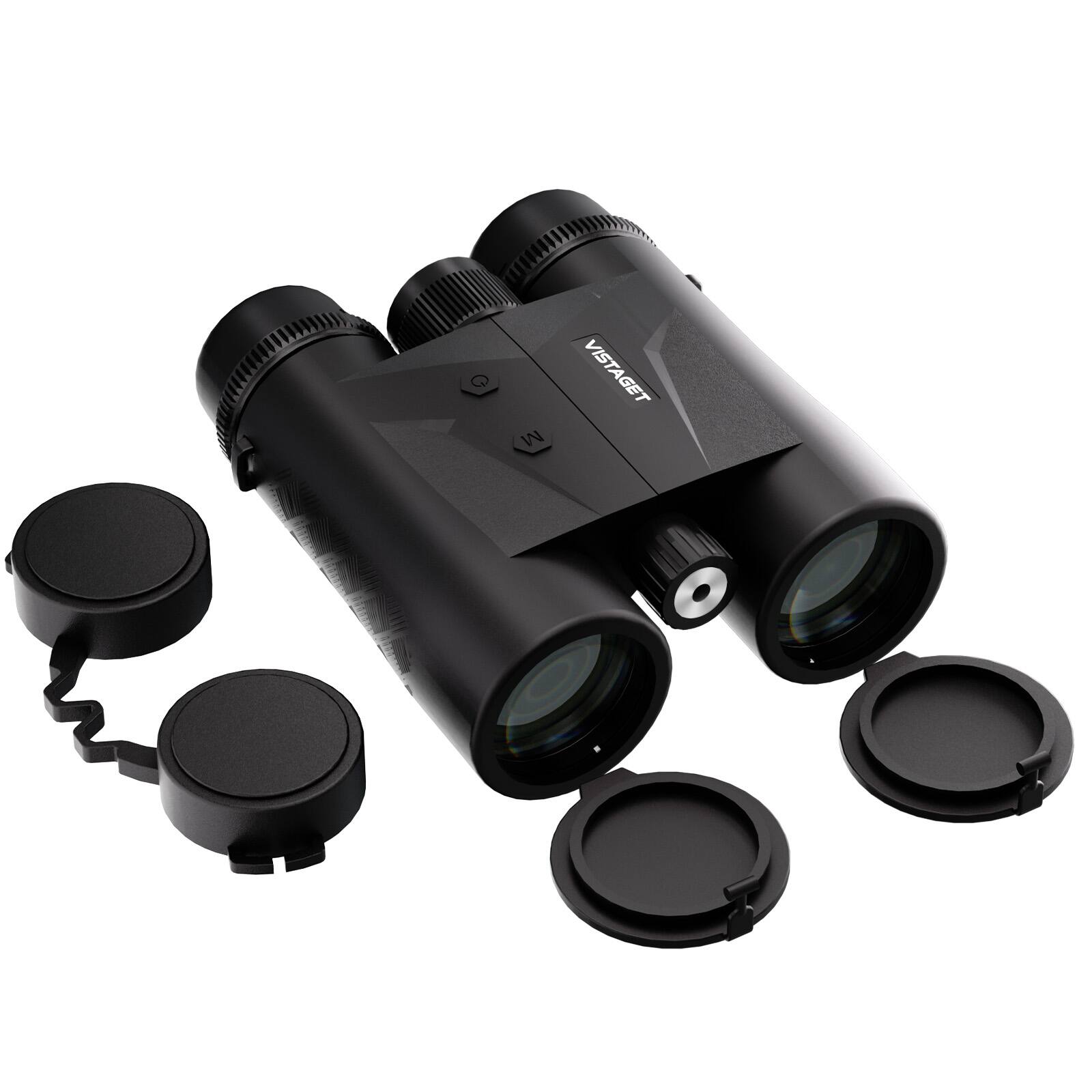 Angle. VISTAGET - VisioNaut 2600YD 10x42mm Binoculars - Black.