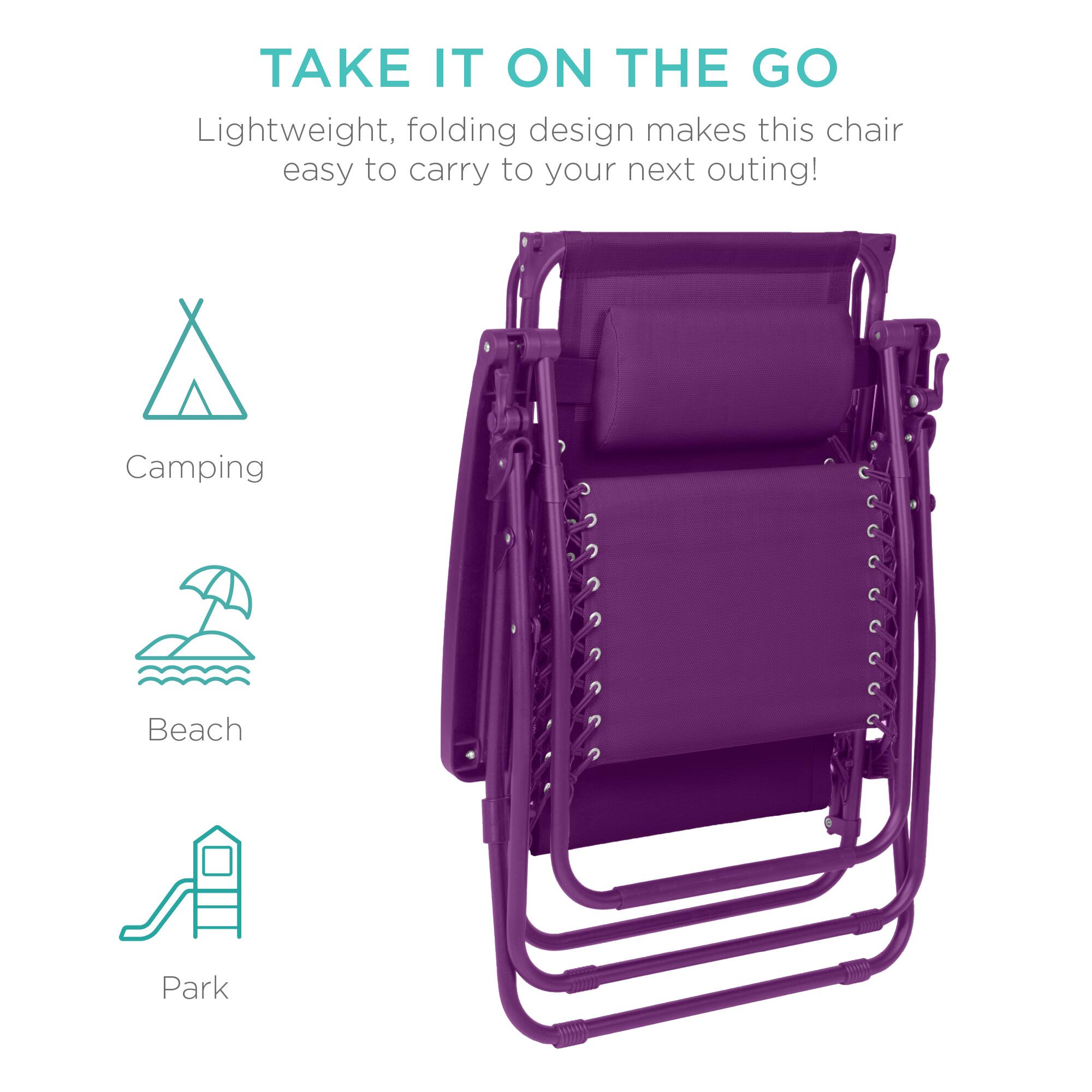 TAKE IT ON THE GO

Lightweight, folding design makes this chair easy to carry to your next outing!

Camping
Beach
Park
