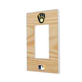 Keyscaper - Baseball Bat Design Single Rocker Light Switch Plate - Multicolor