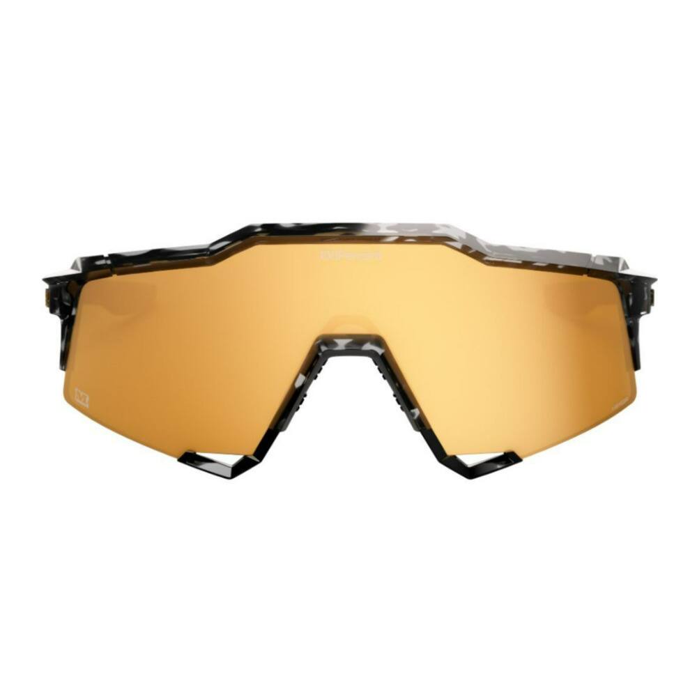 Angle. 100% - 100 Percent Speedcraft Money Mike 3 Polished Black Tortoise Sunglasses - Multicolor.