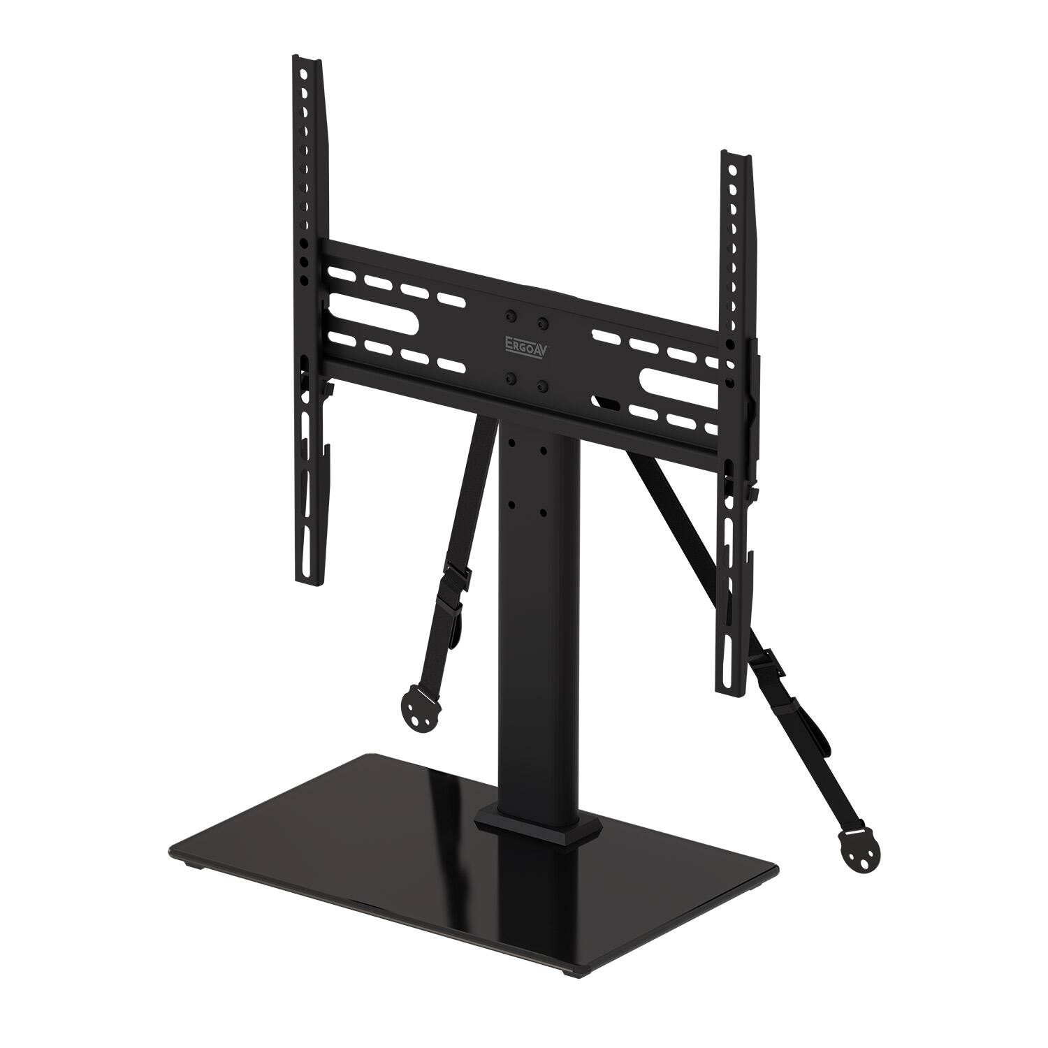ErgoAV - Tabletop TV Stand for 40" to 55" TVs - Black