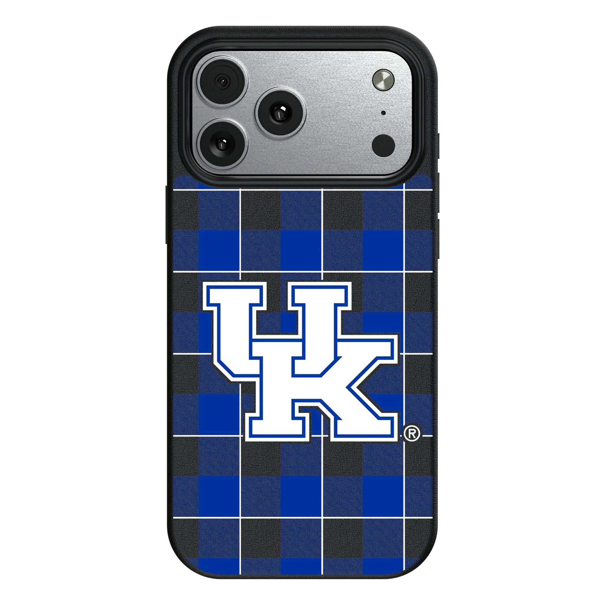 Keyscaper - NCAA - Kentucky Wildcats Plaid Magnetic Bump iPhone Case - 17 Pro - Black price history on PriceWatchPro