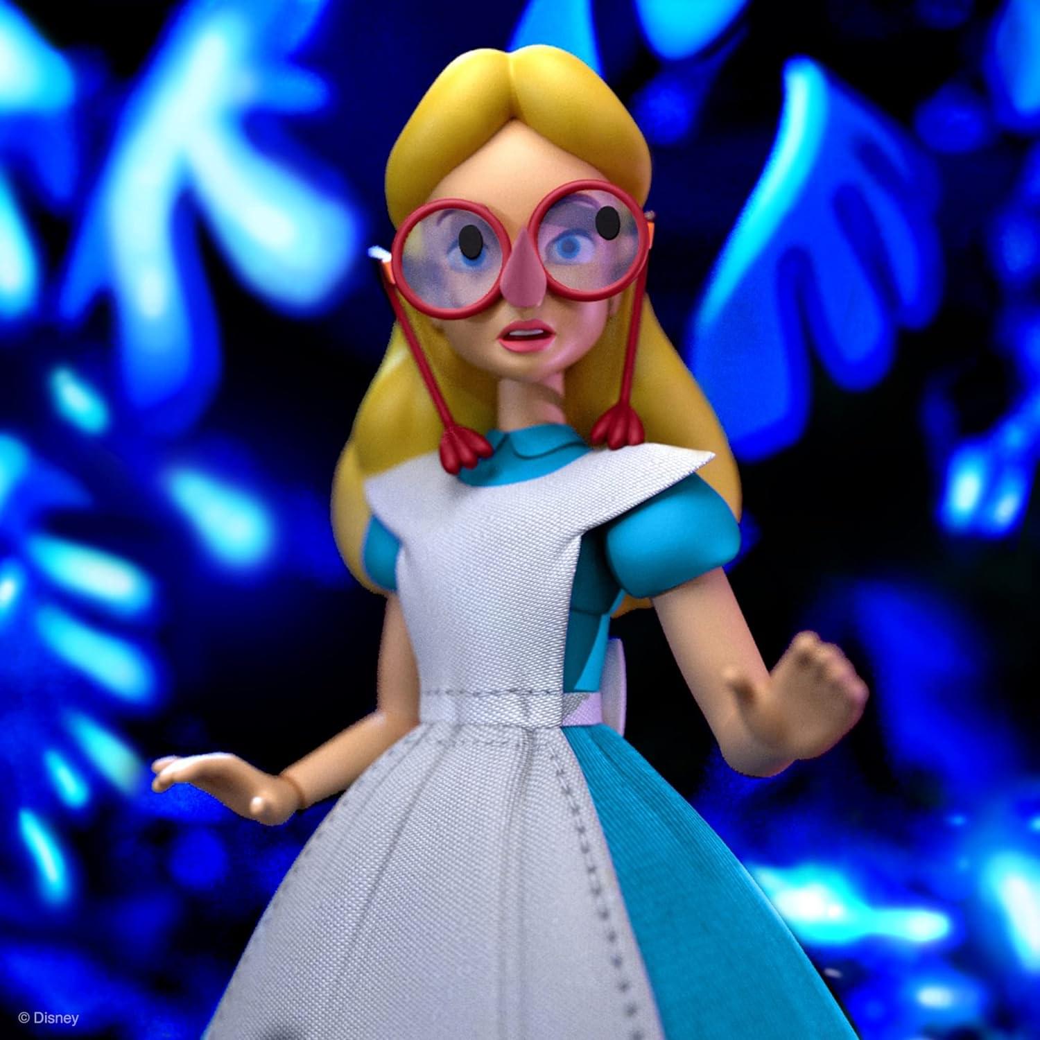 Alt View 1. Disney - Disney Ultimates Alice in Wonderland Alice 7-Inch Scale Action Figure - Blue.