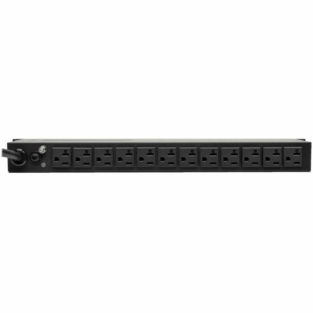 Alt View 3. Tripp Lite - Tripp Lite by Eaton PDU 2kW 100-127V Single-Phase Basic PDU with ISOBAR Surge Protection - 3840 Joules 14 Outlets L5-20P - Unknown.