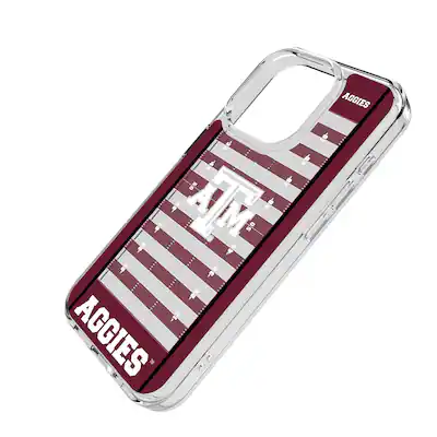 Texas A&M Aggies Football Field Clear Case iPhone 16 Pro Texas A&M Aggies Football Field Clear Case iPhone 16 Pro