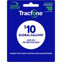 Tracfone - $10 Global Calling Card [Digital] - Front_Zoom