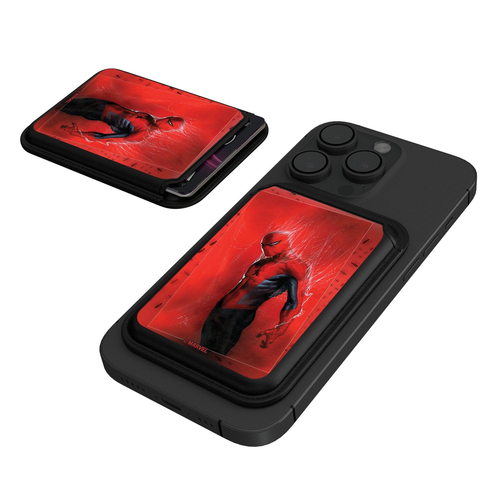 Keyscaper - Marvel Cover Art Black Magnetic Credit Card Wallet - Spider-Man 2