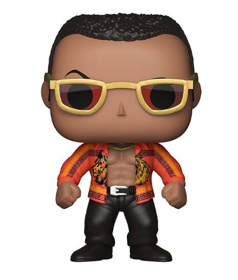 Alt View 10. Funko - WWE POP Vinyl Figure: The Rock, Old School (Chase).