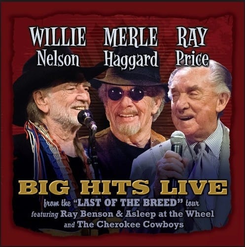 Merle Haggard - Willie Merle & Ray: Big Hits Live from the Last  - COMPACT DISCS