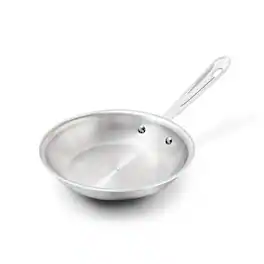 All Clad - All-Clad 8" Stainless Steel Fry Pan, 3-Ply Bonded Cookware - Silver