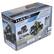 Halo Infinite RC Gungoose 2.4 GHz Remote Control Kit. The box contains a radio-controlled Gungoose vehicle, a radio remote control, and a rechargeable battery pack. The vehicle is green and black in color. The box also includes instructions for assembly and use of the RC Gungoose.