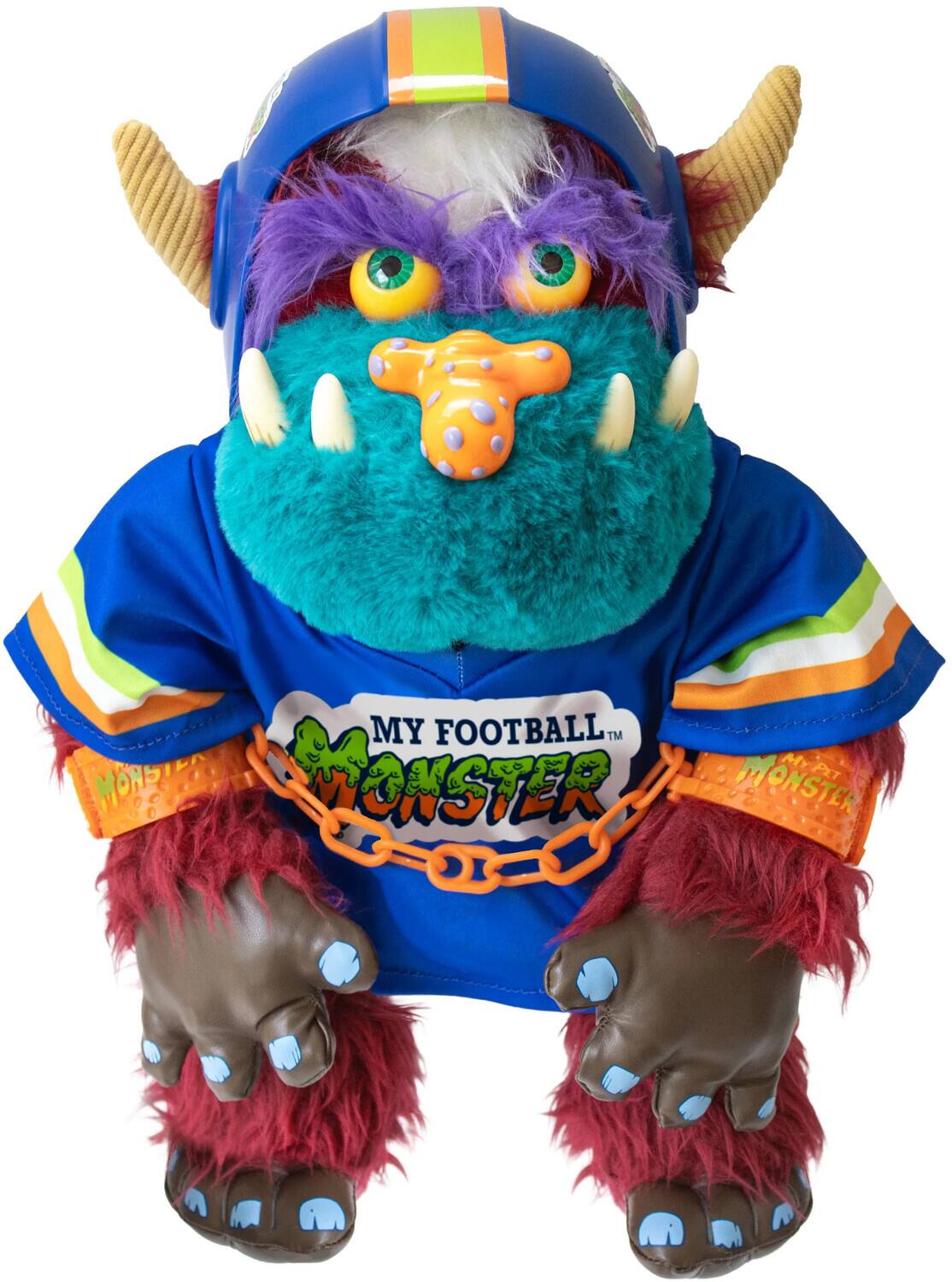 The Loyal Subjects - My Pet Monster – My Football Monster 14” Plush - COLLECTIBLES - Multicolor
