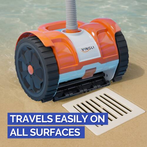 VINGLI TRAVELS EASILY ON ALL SURFACES