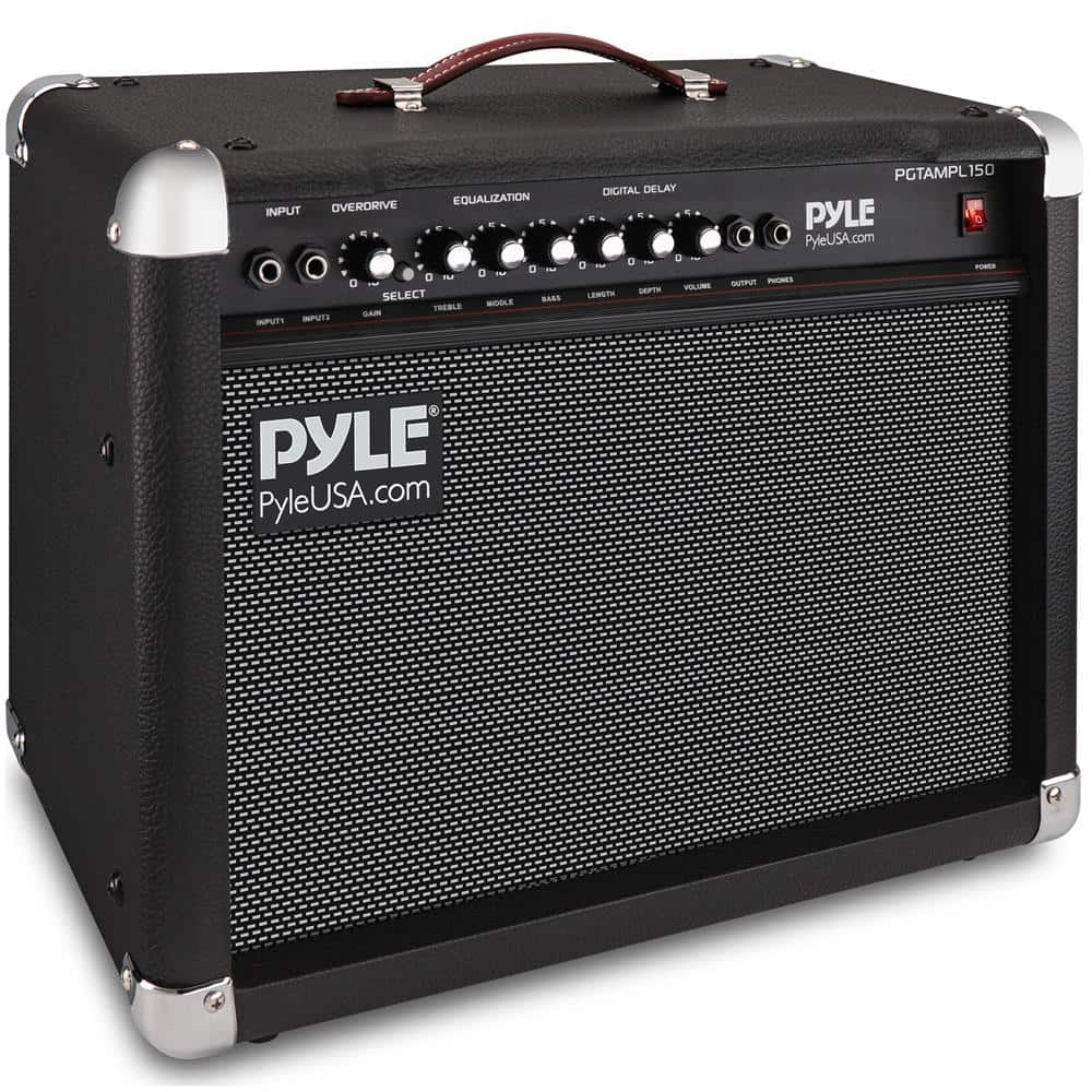 Pyle - Electronic Guitar Amplifier - Black
