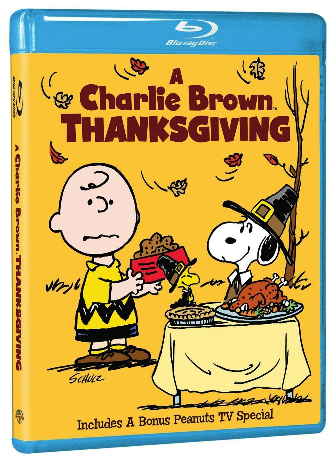 Angle. Charlie Brown: A Charlie Brown Thanksgiving [Blu-ray].