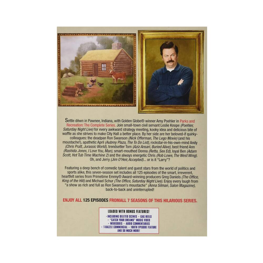 Angle. Parks and Recreation: The Complete Series Season 1-7 (DVD),Comedy.