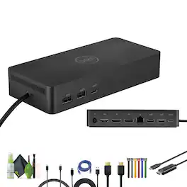 Dell - Universal Dock UD22 USB-C Docking Station Bundle with Accessories